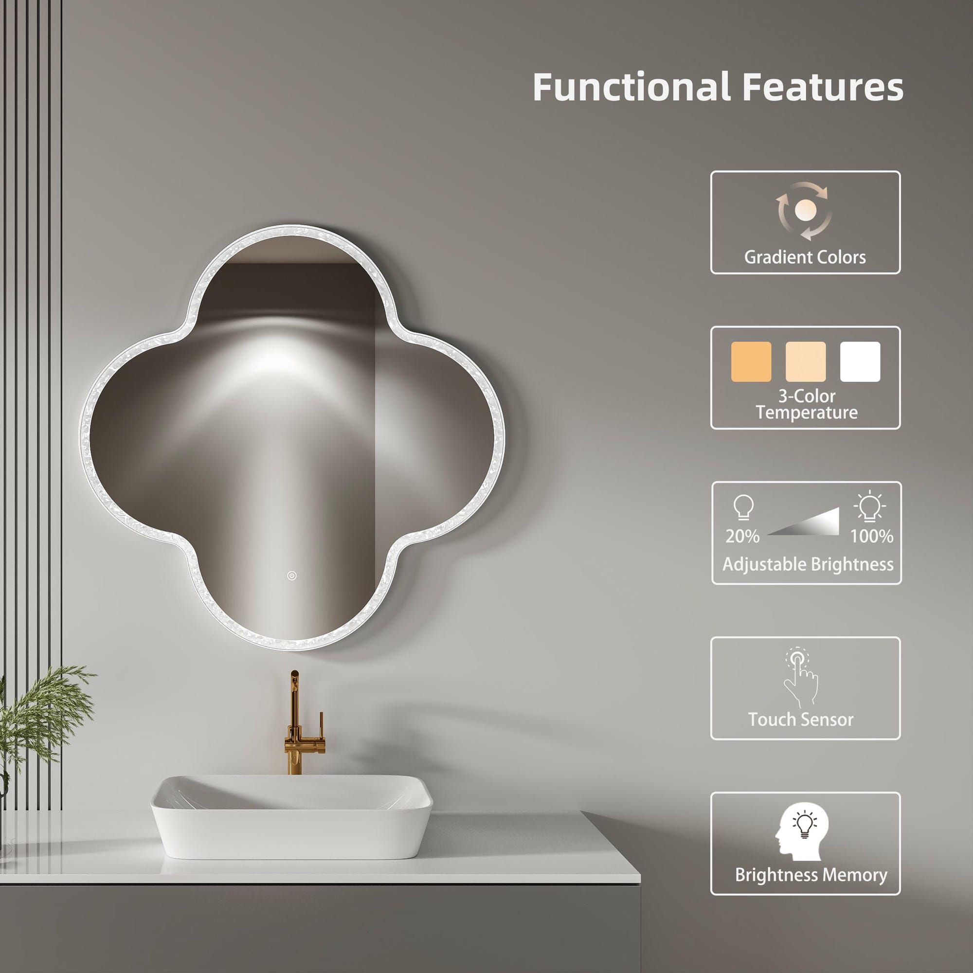 Irregular Shaped Mirror