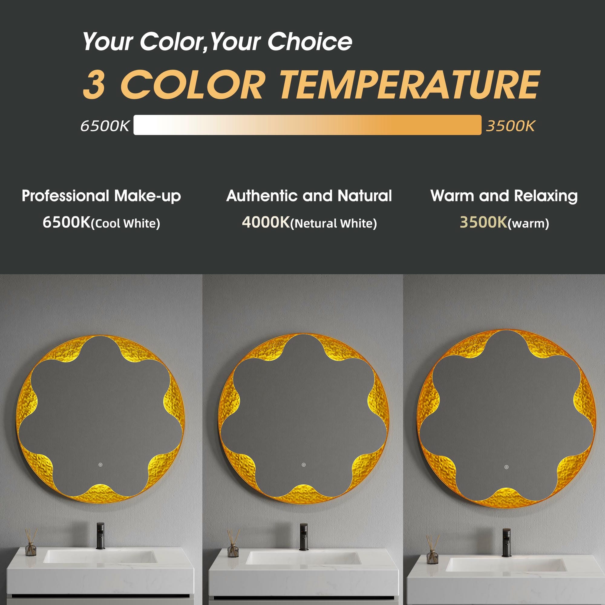 Dp551 Led Bathroom Mirror Detail 2