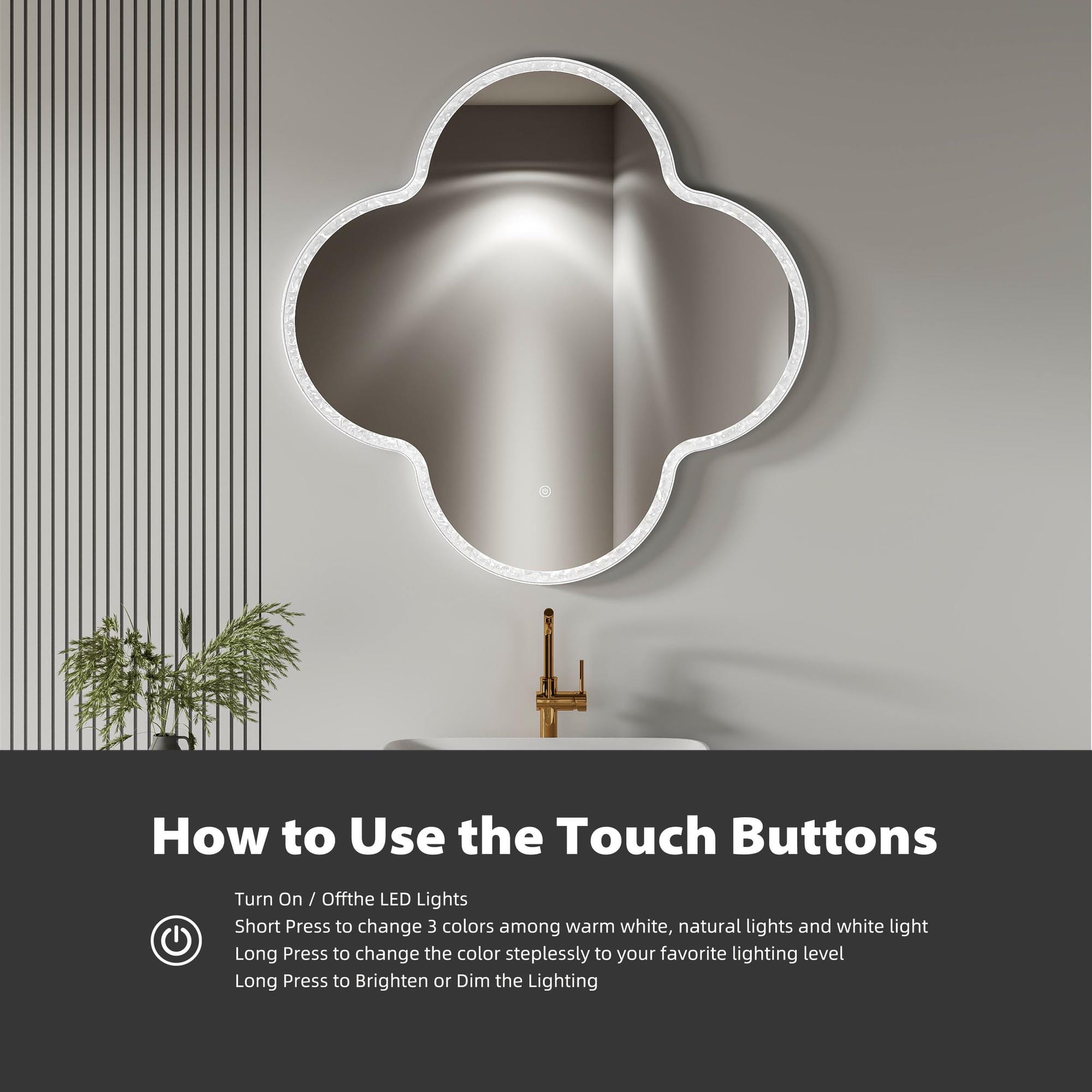 Dp552 Led Bathroom Mirror Detail 7