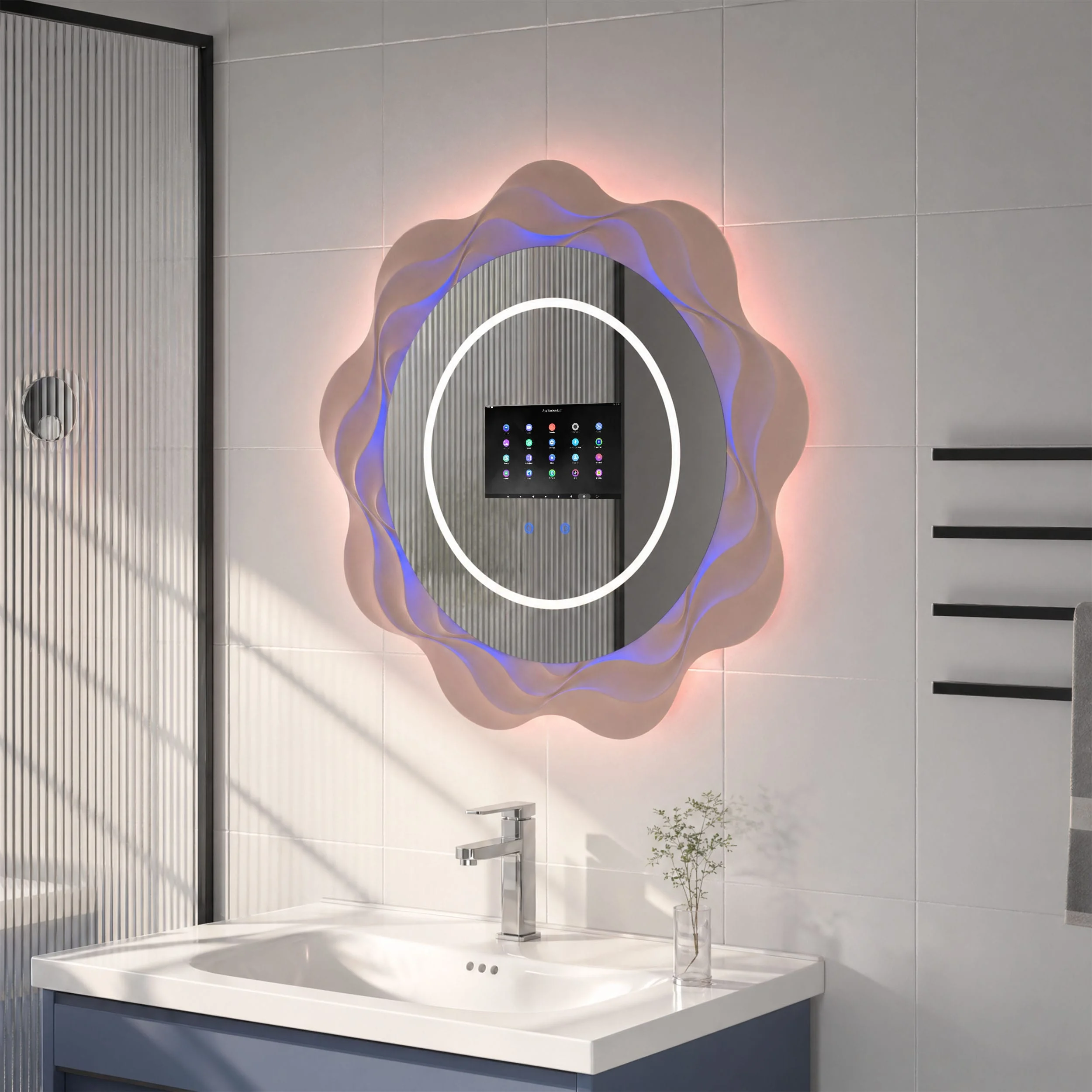 Tv Bathroom Mirror