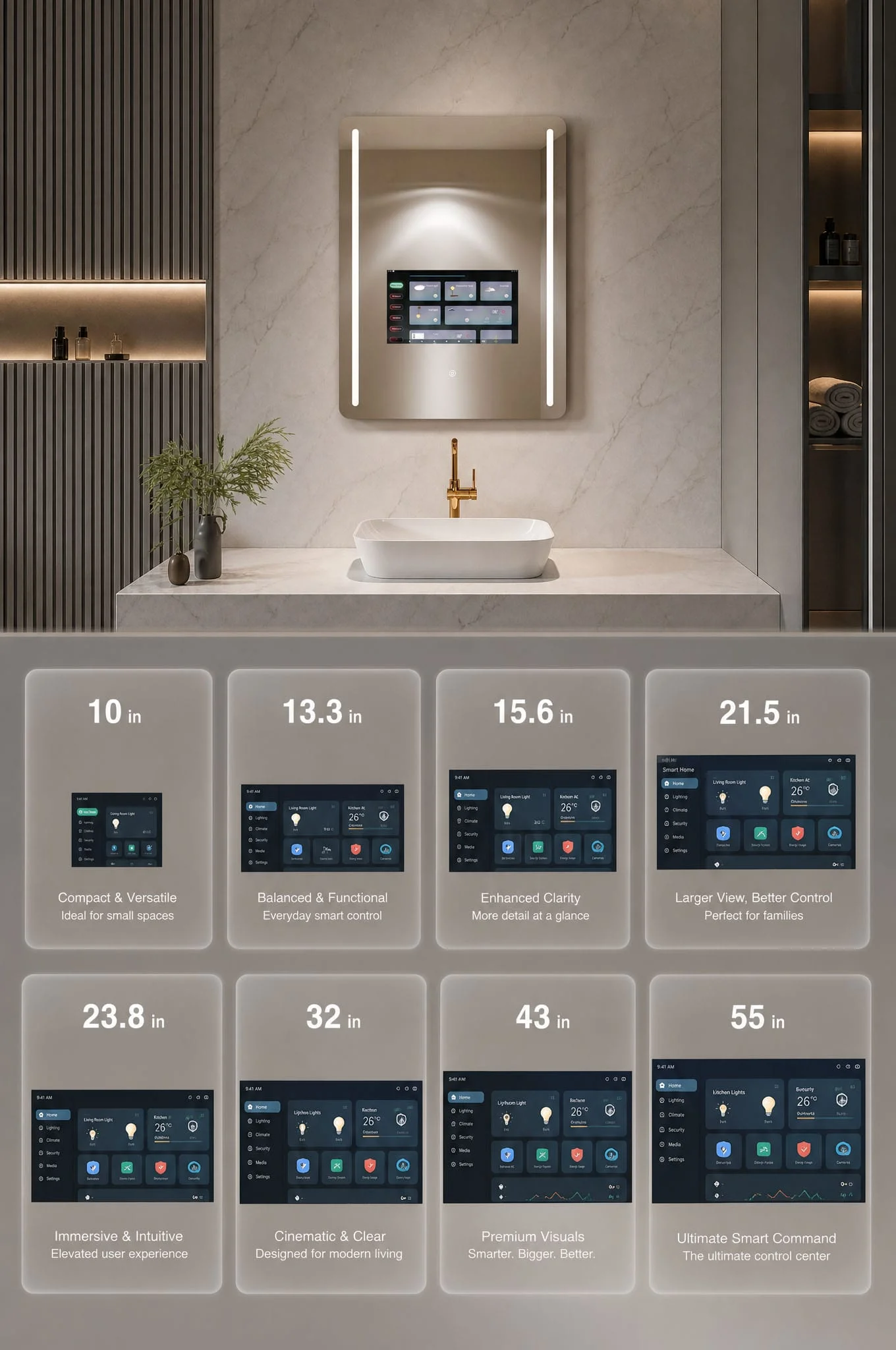 Tv Bathroom Mirror
