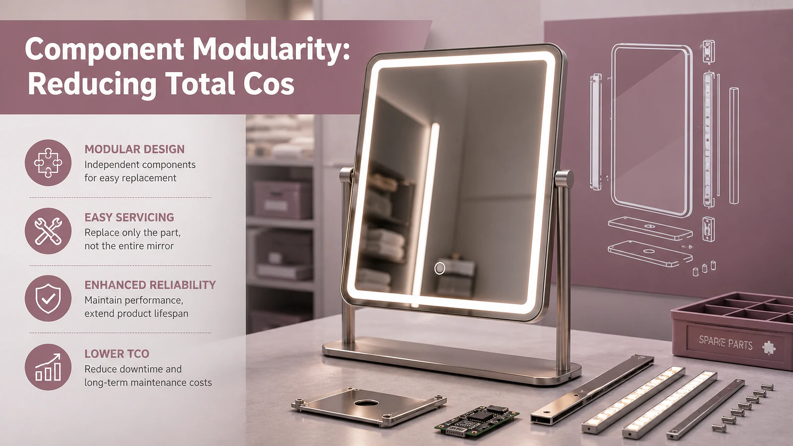 Component Modularity: Reducing Total Cost of Ownership - Mirror product image