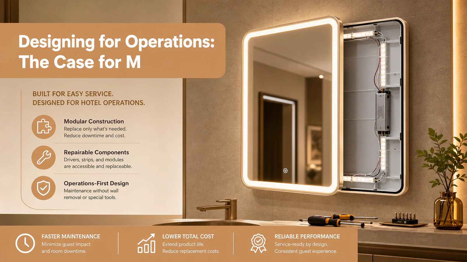 Designing for Operations: The Case for Modular Mirror Construction and Repairable Components - Mirror product image
