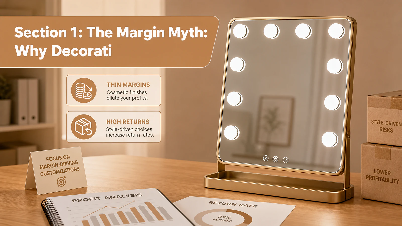Section 1: The Margin Myth: Why Decorative Finishes Aren't Your Profit Driver - Mirror product image
