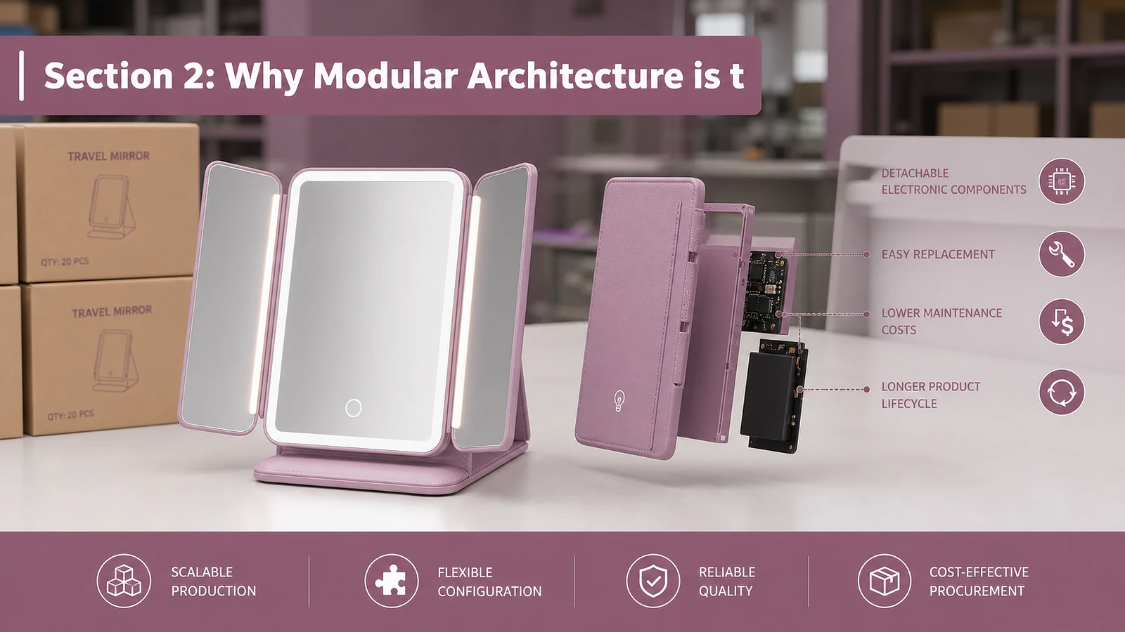 Section 2: Why Modular Architecture is the New Gold Standard for B2B Procurement - Mirror product image