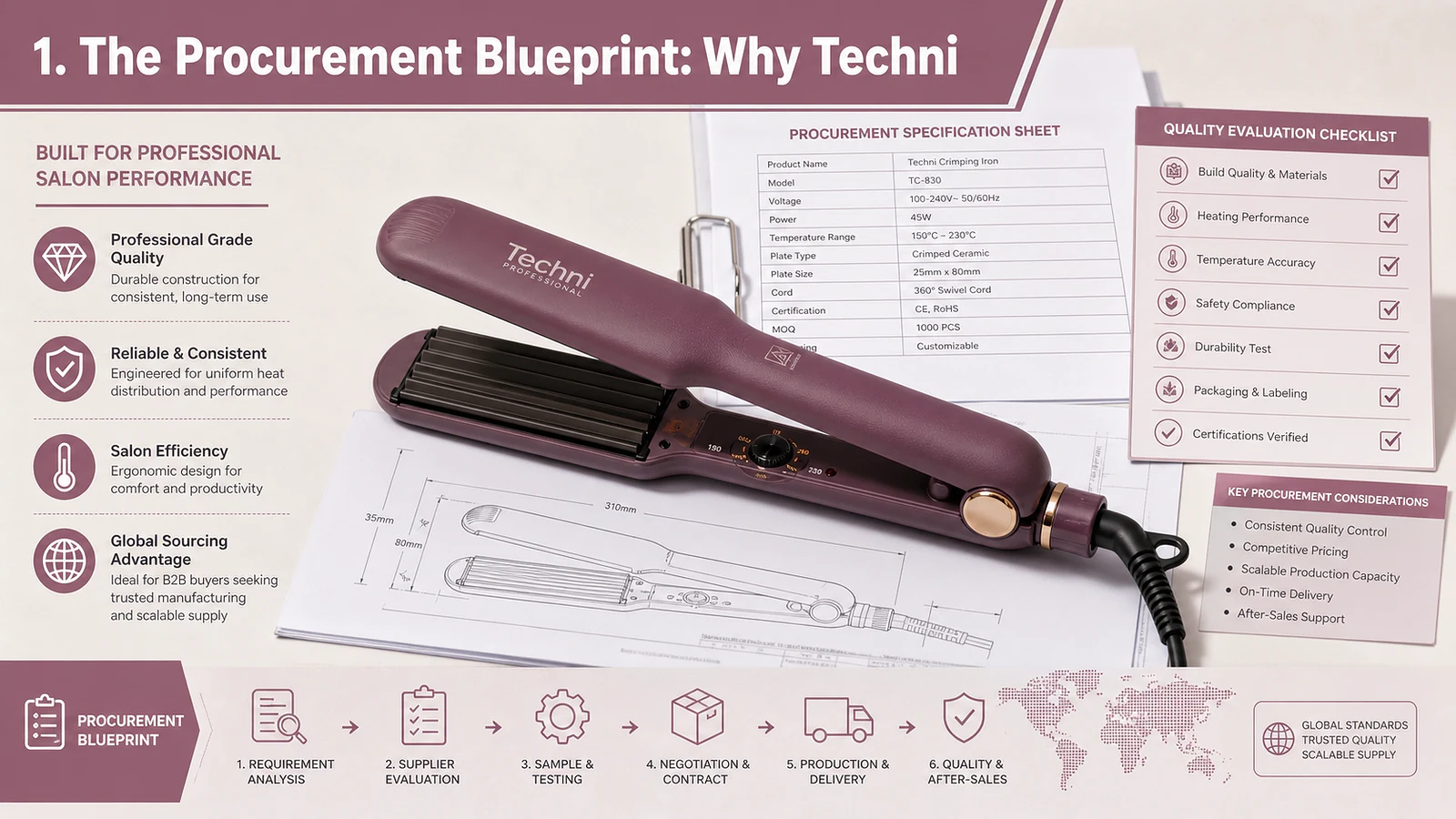 1. The Procurement Blueprint: Why Technical Specs Trump Unit Cost - Mirror product image