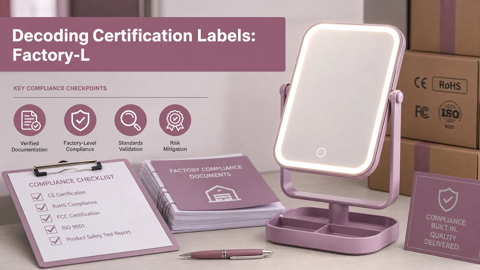 Decoding Certification Labels: Factory-Level Compliance - Mirror product image