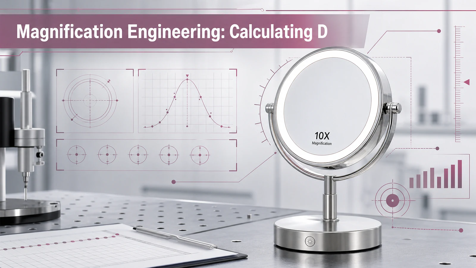 Magnification Engineering: Calculating Diopter Consistency in Mass Production - Mirror product image