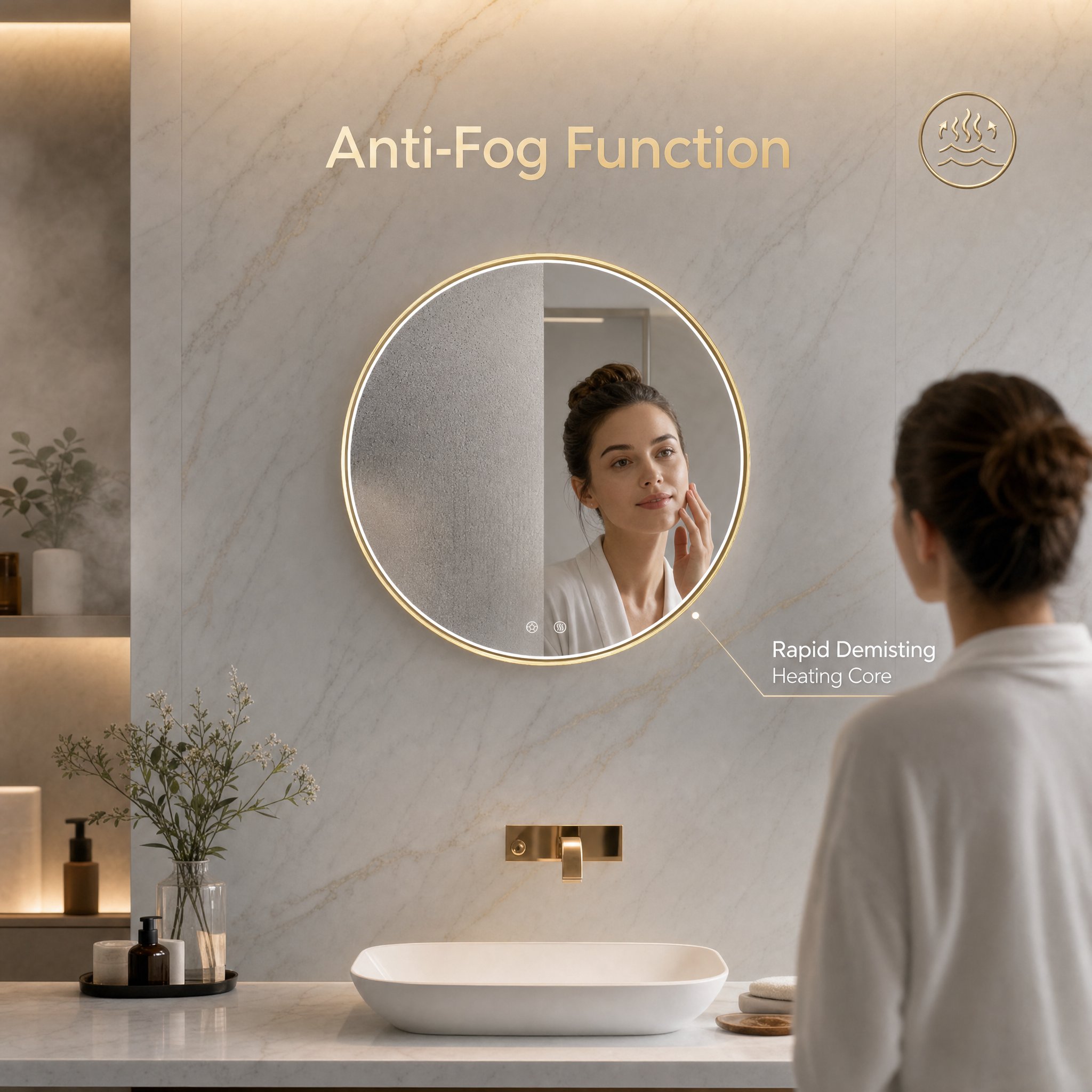 Integrated 20W Anti-Fog Demister Technology