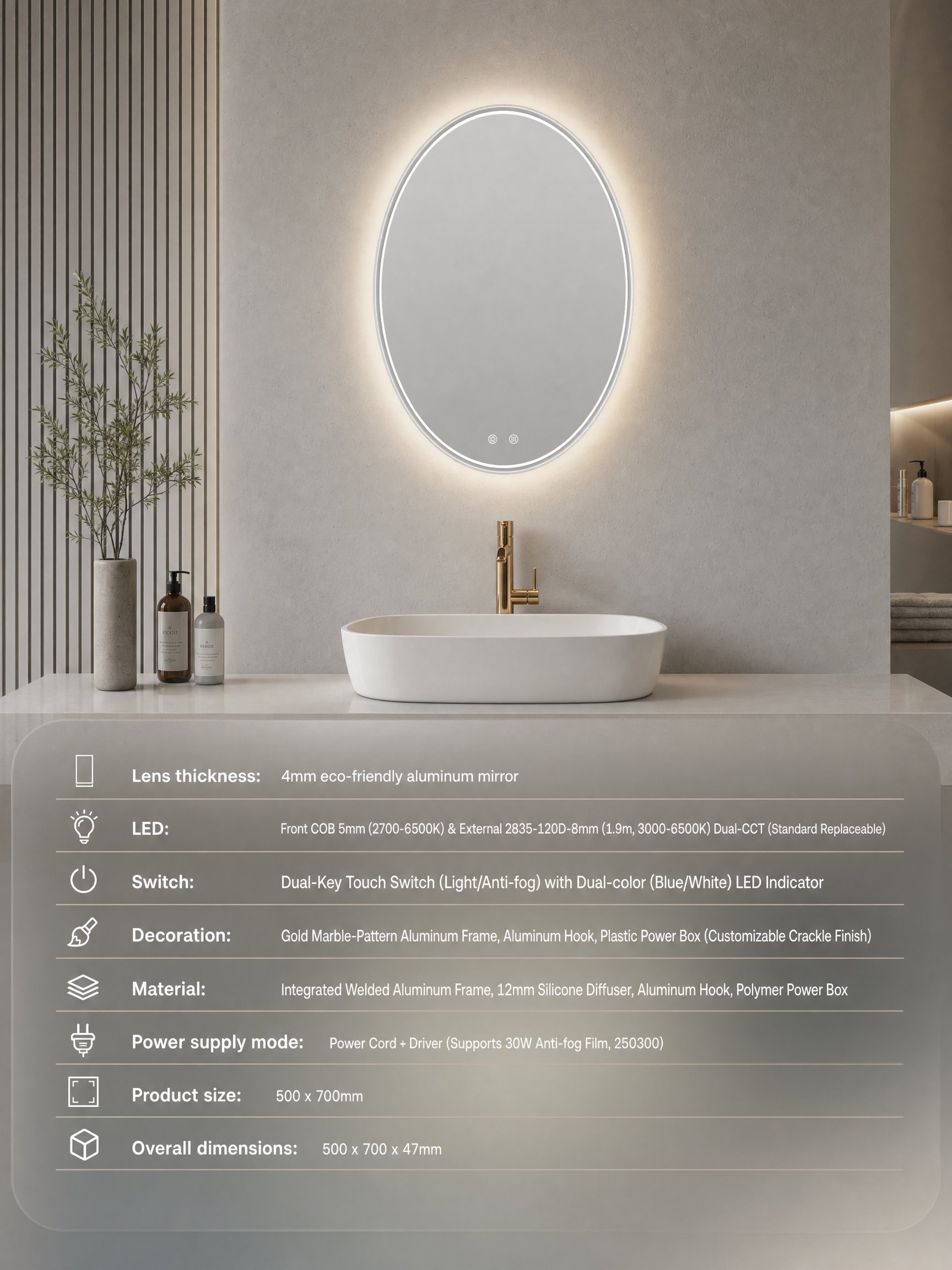 Superior Clarity with Eco-Friendly Glass