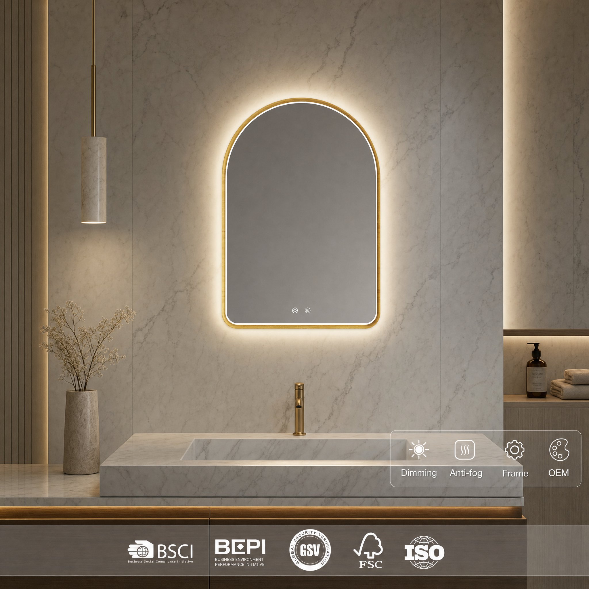 Bathroom Mirror With Lights