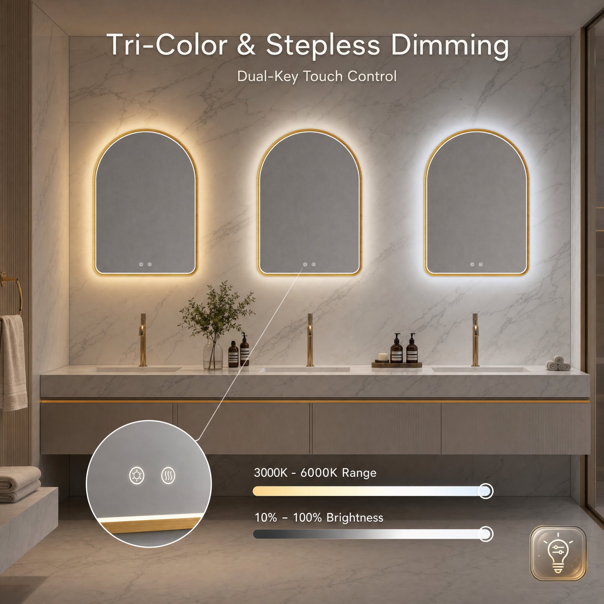 Bathroom Mirror With Lights