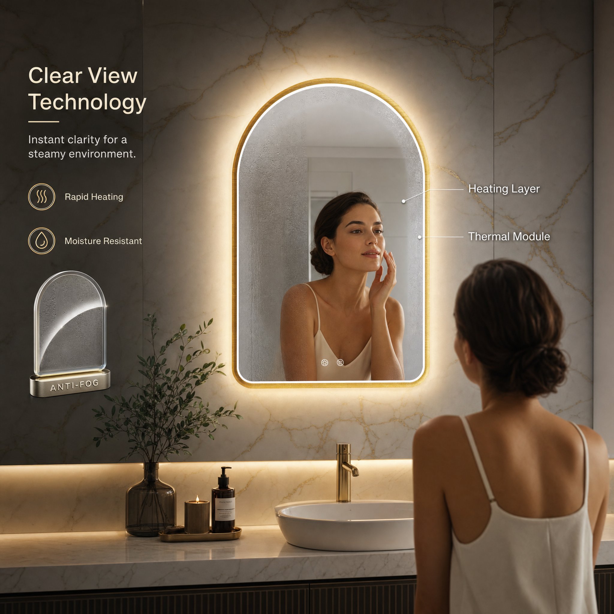 Bathroom Mirror With Lights