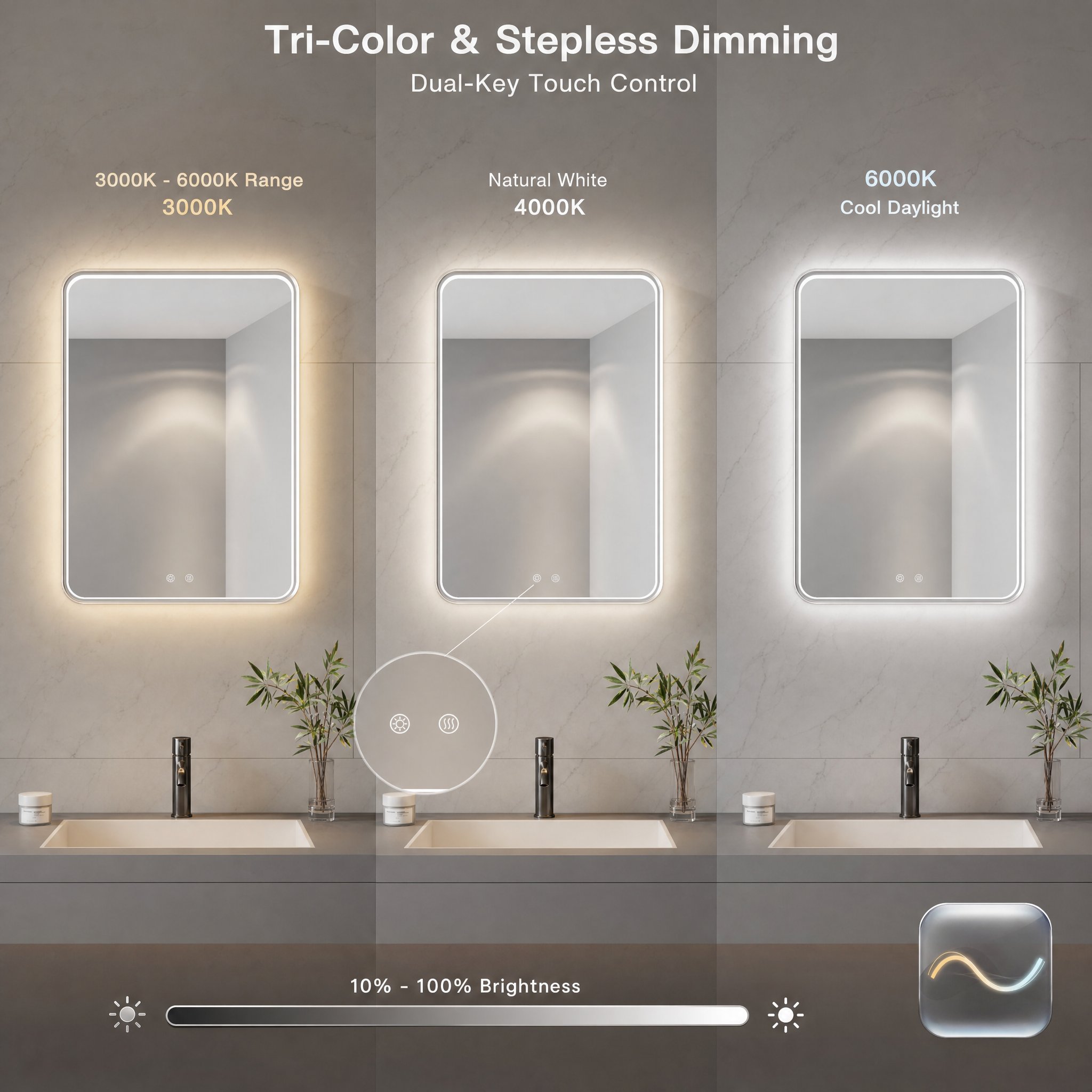 High-Density 2.3-Meter Dual-Color LED Strip for Custom Ambience