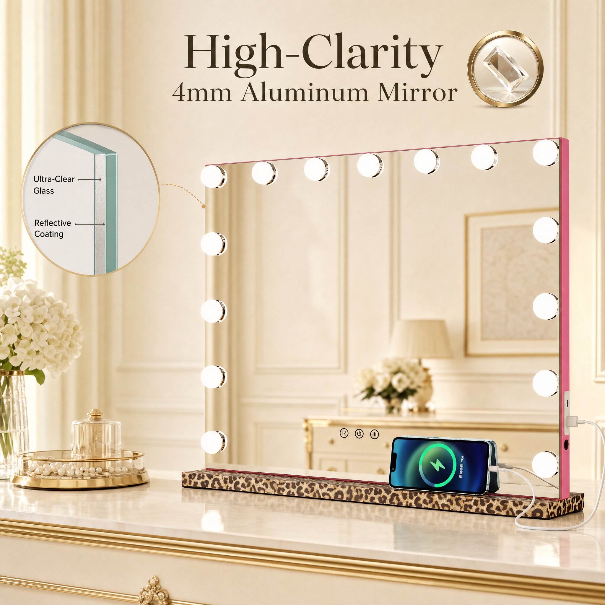 Optical Excellence with High-Clarity 4mm Aluminum Mirror