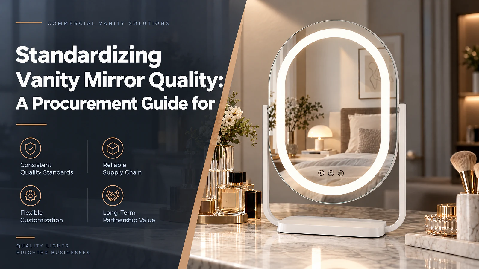 Standardizing Vanity Mirror Quality: A Procurement Guide for Commercial Distributors - makeup mirror vanity mirror